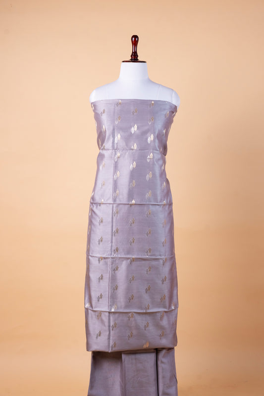 Pure Chanderi Suit with Malmal Embroidered Dupatta
